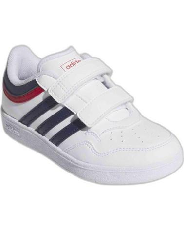 Trainers-De-Niña-ADIDAS-ZAPATILLAS-HOOPS-4-0-CF-PARA-NINOS-UNISEX-EN-COLOR-BLANCO