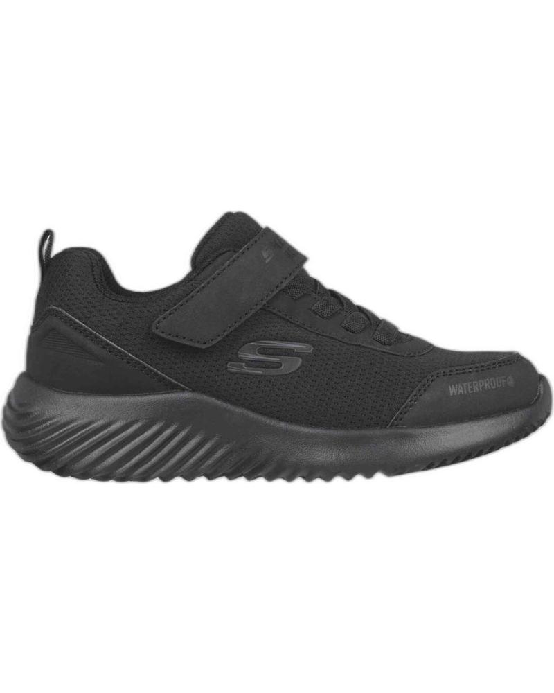 Esportes  de Menina e Menino SKECHERS ZAPATILLAS BOUDER-DRIPPER 403739L-BBK NEGRO
