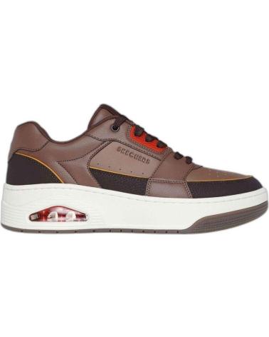 Esportes  de Homem SKECHERS ZAPATILLAS UNO COURT PARA HOMBRE EN COLOR MARRON