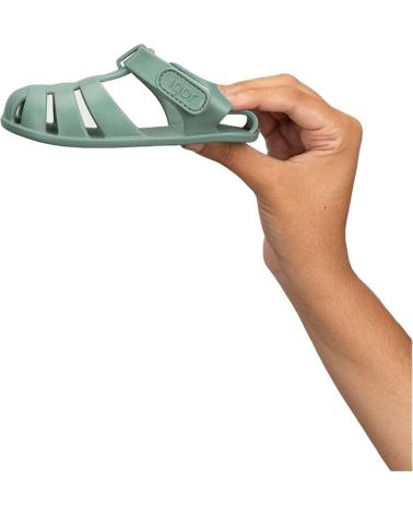 Botas de agua de Niño IGOR CANGREJERAS BAREFOOT NEMO SOLID S10324 NUEVOVERDE