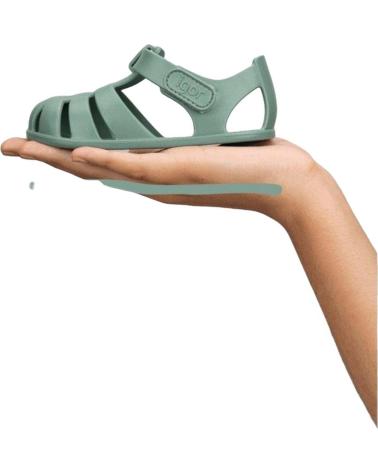 Botas de agua de Niño IGOR CANGREJERAS BAREFOOT NEMO SOLID S10324 NUEVOVERDE
