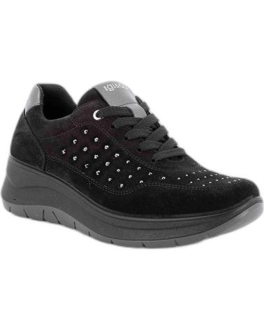Esportes  de Mulher IGI&CO ZAPATILLAS IGICO PARA MUJER EN COLOR NEGRO