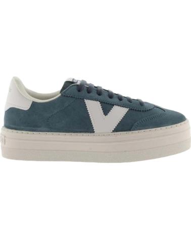 Esportes  de Mulher VICTORIA ZAPATILLAS BARCELONA CICLISTA SERRAJE PARA MUJER EN COLOR AZ AZUL