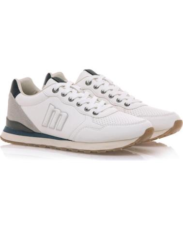 Deportivas de Hombre MTNG DEPORTES MUSTANG MATERIAL PICADO CORDON BLANCO