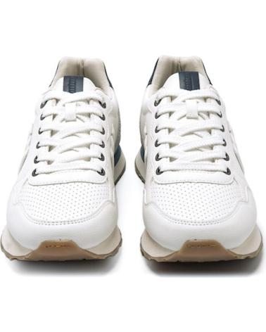 Deportivas de Hombre MTNG DEPORTES MUSTANG MATERIAL PICADO CORDON BLANCO
