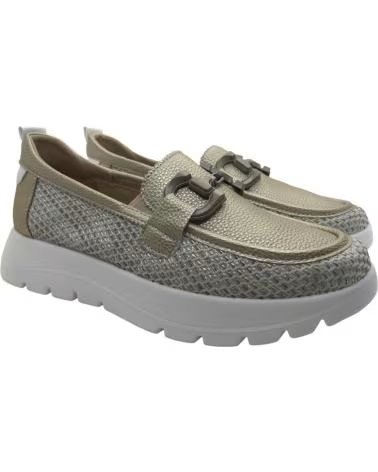 MYSOFT ZAPATO SNEAKER MUJER ELASTICOS 25M269 PLATINO