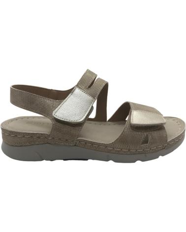 Sandali per Donna MYSOFT SANDALIA CONFORT MUJER 25M022 PLATINO