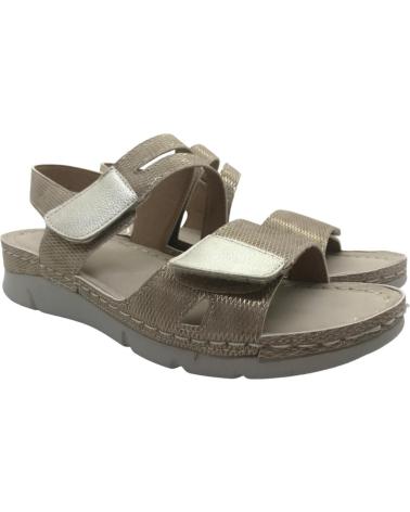 Sandali per Donna MYSOFT SANDALIA CONFORT MUJER 25M022 PLATINO