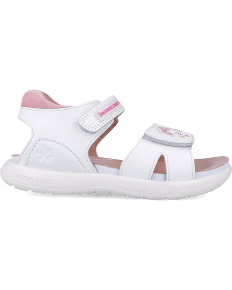 Sandali per Bambina BIOMECANICS SANDALIAS PARA CHICA 252231 BIOEVOLUTION MARIPOSAS BLANCOB050