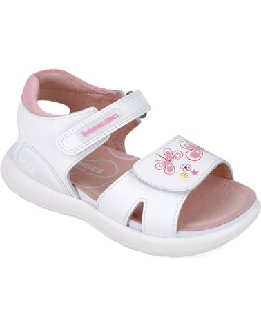 Sandali per Bambina BIOMECANICS SANDALIAS PARA CHICA 252231 BIOEVOLUTION MARIPOSAS BLANCOB050