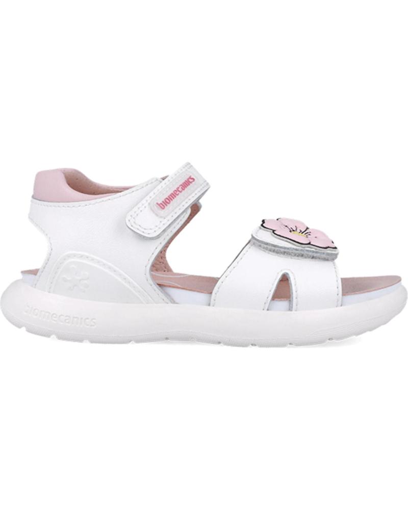 Sandali per Bambina BIOMECANICS SANDALIAS PARA CHICA 252234 BIOEVOLUTION FLOR BLANCOA050