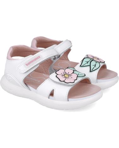 Sandali per Bambina BIOMECANICS SANDALIAS PARA CHICA 252234 BIOEVOLUTION FLOR BLANCOA050