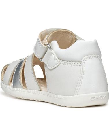 Sandals-De-Niña-GEOX-SANDALIAS-MACCHIA-B254WBSS-WHITESILVER