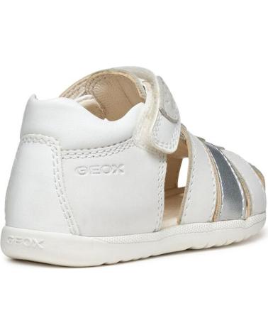 Sandals-De-Niña-GEOX-SANDALIAS-MACCHIA-B254WBSS-WHITESILVER