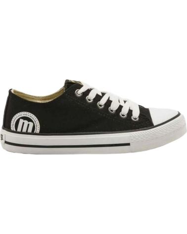 Deportivas de Niña y Niño MTNG ZAPATILLAS MUSTANG PARA NINOS UNISEX EN COLOR NEGRO