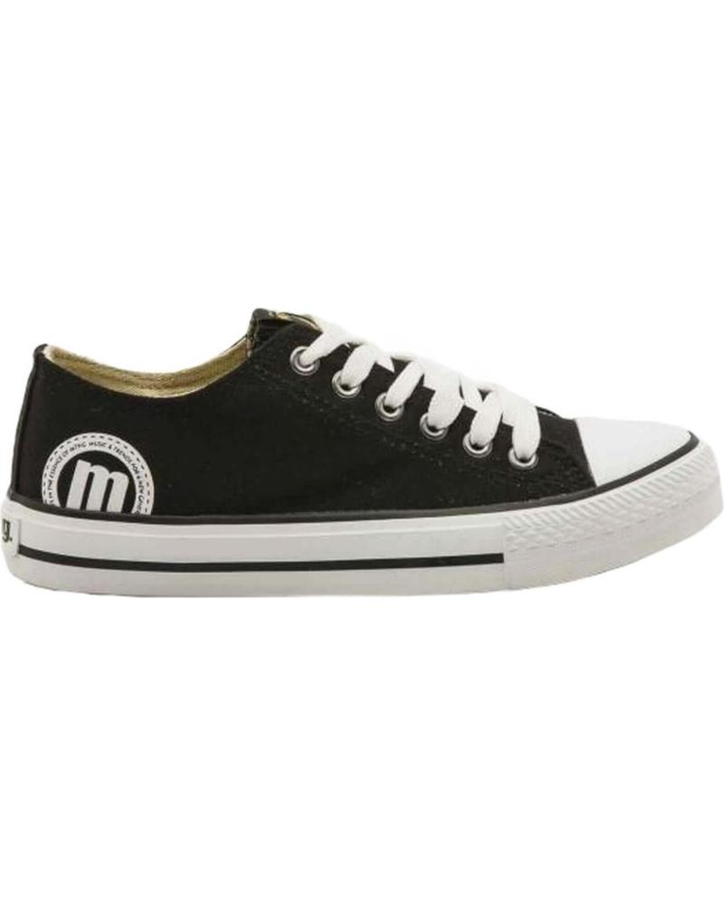 Deportivas de Niña y Niño MTNG ZAPATILLAS MUSTANG PARA NINOS UNISEX EN COLOR NEGRO