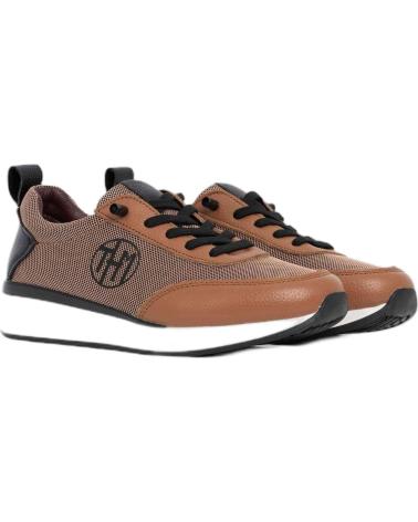 Sportif pour Femme THE HAPPY MONK ZAPATILLAS VANITY-010 PARA MUJER EN COLOR MARRON