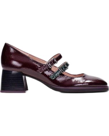 Mocassini per Donna HISPANITAS MANOLETINAS PARA MUJER EN COLOR ROJO