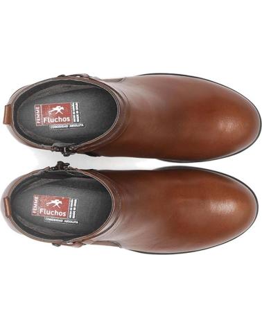 Stivaletti per Donna FLUCHOS BOTINES PARA MUJER EN COLOR MARRON