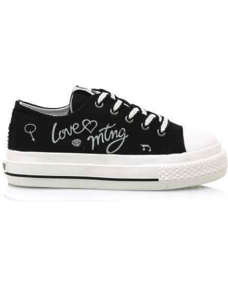 Sportivo per Bambina MTNG ZAPATILLAS MUSTANG PARA NINAS EN COLOR NEGRO