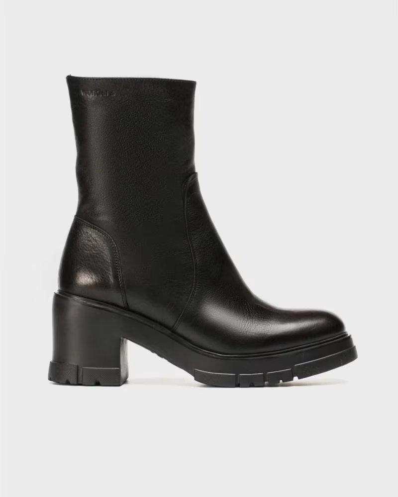 Botines de Mujer WONDERS 10225-576489 PARA NEGRO