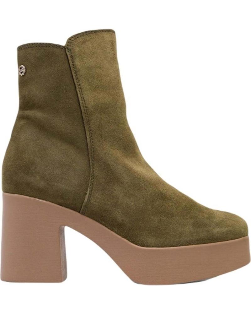 Stivaletti-De-Mujer-PORRONET-BOTINES-PARA-MUJER-EN-COLOR-VERDE