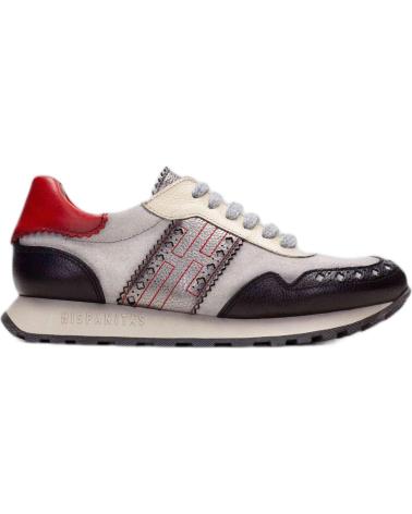 Sneaker für Damen HISPANITAS ZAPATILLAS PARA MUJER EN COLOR GRIS