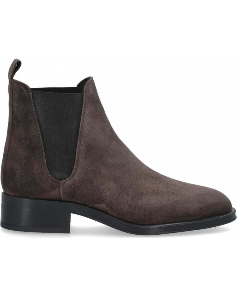 Stivaletti-De-Mujer-ALPE-BOTINES-COUTURE-PARA-MUJER-EN-COLOR-MARRON
