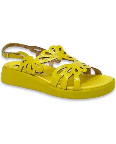 Woman Sandals WONDERS SANDALIAS C-6522 PARA MUJER EN COLOR AMARILLO