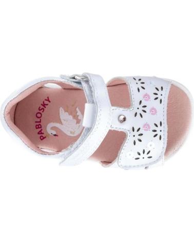 Sandalias de Niña PABLOSKY SANDALIAS 0376 PARA NINAS EN COLOR BLANCO