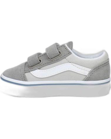 Sneaker für Mädchen und Junge VANS OFF THE WALL ZAPATILLAS VANS OLD SKOOL V PARA NINOS UNISEX EN COLOR GRIS