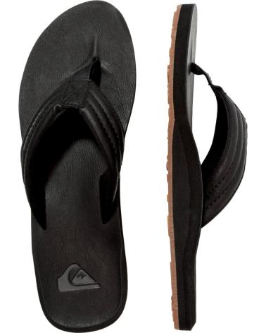 Sandalen für Herren QUIKSILVER SANDALIAS CARVER NUBUCK PARA HOMBRE EN COLOR NEGRO NEGRO