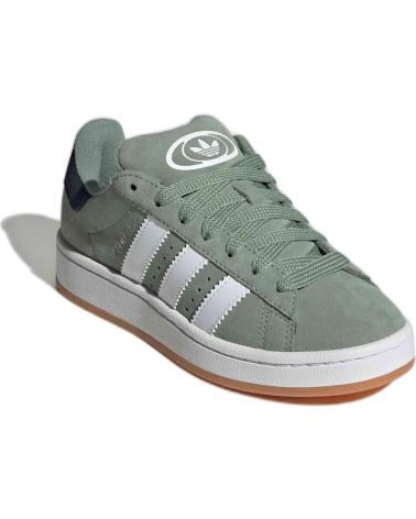 Sapatos de Menina e Menino ADIDAS ZAPATILLAS CAMPUS 00S PARA NINOS UNISEX EN COLOR VERDE