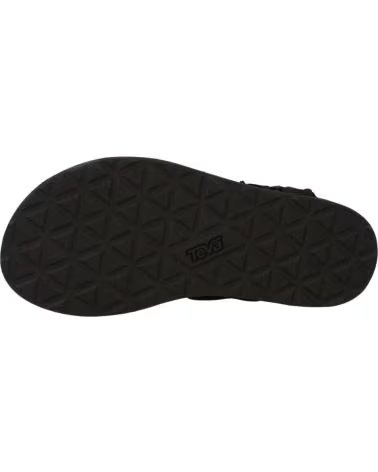 TEVA CHANCLAS EN PARA MUJER NEGRO