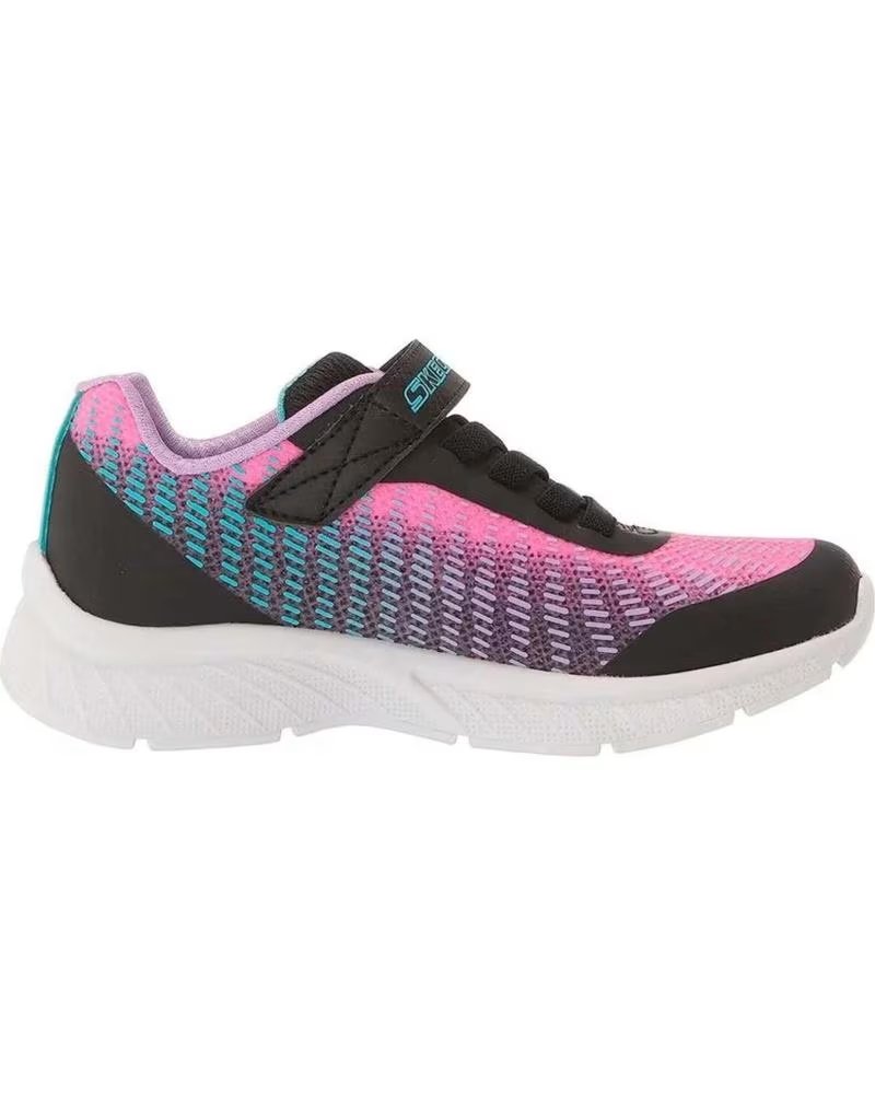 Sneaker für Mädchen SKECHERS ZAPATILLAS MICROSPEC PLUS-SWIRL SWEET BLACK