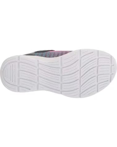 Sneaker für Mädchen SKECHERS ZAPATILLAS MICROSPEC PLUS-SWIRL SWEET BLACK