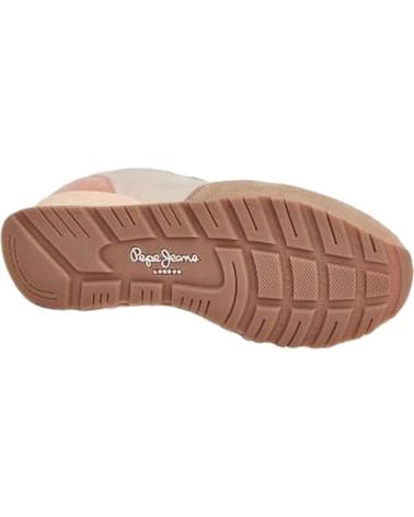 Sapatilhas de Mulher pepe jeans ZAPATILLAS SNEAKERS BRIT MIX W PARA MUJER EN COLOR ROSA ROSA