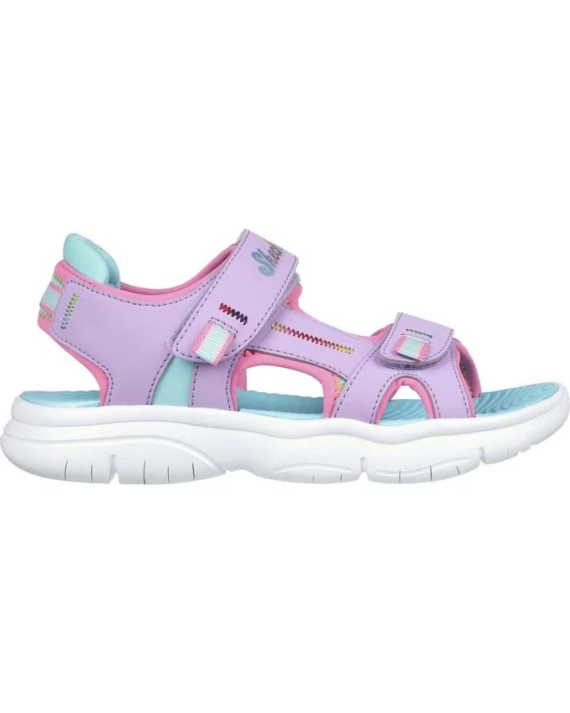 Sandali per Bambina SKECHERS CALZADO MARCA MODELO FLEX SPLA ROSA