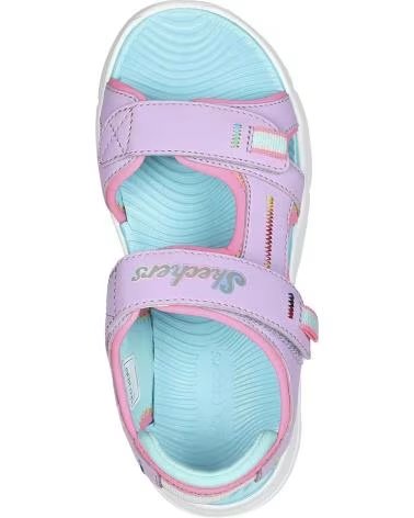 Sandali per Bambina SKECHERS CALZADO MARCA MODELO FLEX SPLA ROSA