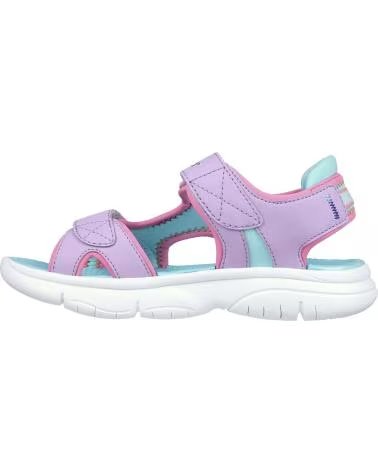 Sandali per Bambina SKECHERS CALZADO MARCA MODELO FLEX SPLA ROSA