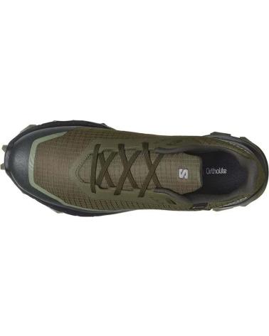 Sportschuhe für Herren SALOMON ZAPATILLAS ALPHACROSS GTX PARA HOMBRE EN COLOR VERDE