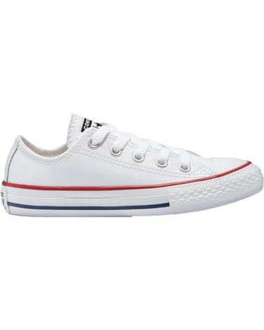 Sneaker für Mädchen und Junge CONVERSE ZAPATILLAS CHUCK TAYLOR ALL STAR PARA NINOS UNISEX EN COLOR BLANCO