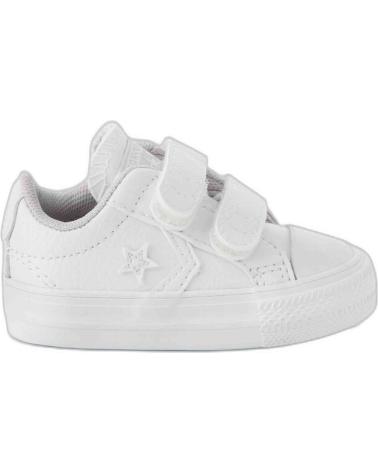 Sportivo-De-Niña-CONVERSE-ZAPATILLAS-STAR-PLAYER-EV-2V-PARA-NINOS-UNISEX-EN-COLOR-BLAN-BLANCO