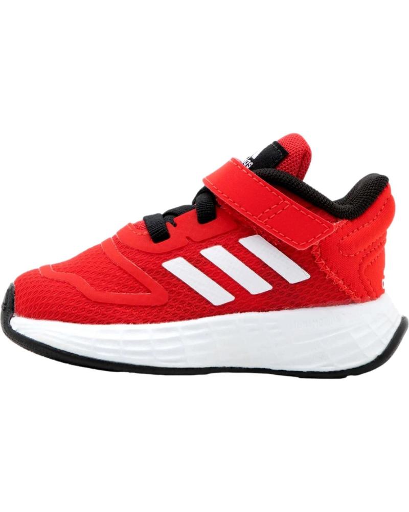Sportivo per Bambina e Bambino ADIDAS ZAPATILLAS DURAMO 10 PARA BEBE EN COLOR ROJO