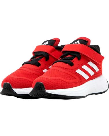 Sportivo per Bambina e Bambino ADIDAS ZAPATILLAS DURAMO 10 PARA BEBE EN COLOR ROJO