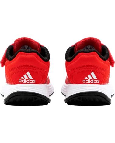 Sportivo per Bambina e Bambino ADIDAS ZAPATILLAS DURAMO 10 PARA BEBE EN COLOR ROJO