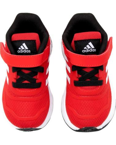 Sportivo per Bambina e Bambino ADIDAS ZAPATILLAS DURAMO 10 PARA BEBE EN COLOR ROJO