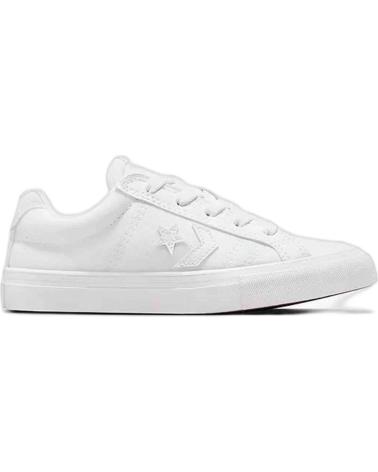 Scarpe per Bambina e Bambino CONVERSE ZAPATILLAS SPORT CASUAL PARA NINOS UNISEX EN COLOR BLANCO BLANCO