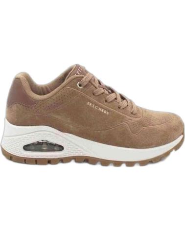 Deportivas de Mujer SKECHERS UNO AIR RUGGED CHILLPROOF MARRON