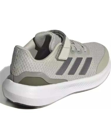 Sneaker für Mädchen und Junge ADIDAS ZAPATILLAS RUNFALCON 3 0 ELASTIC LACE TOP STRAP PARA NINOS U GRIS